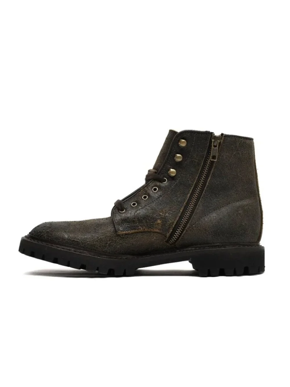 New! ALLEN EDMONDS Higgins Mill Weatherproof Zip Boot Husk Size 9 D 6799 DD509A